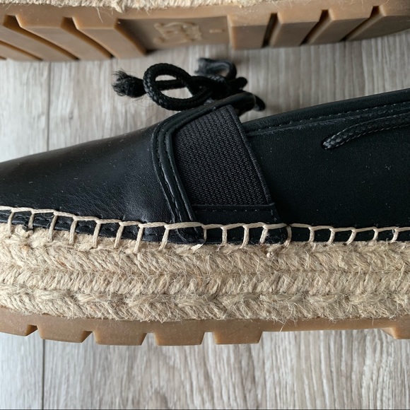 Circus by SAM EDELMAN Cora Espadrilles Ballet Flat Black Size 8 - Picture 6 of 10